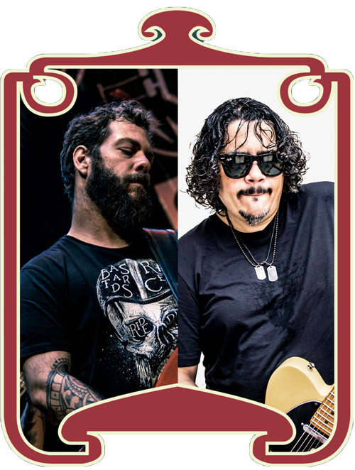 Felipe Cazaux e Roberto Lessa